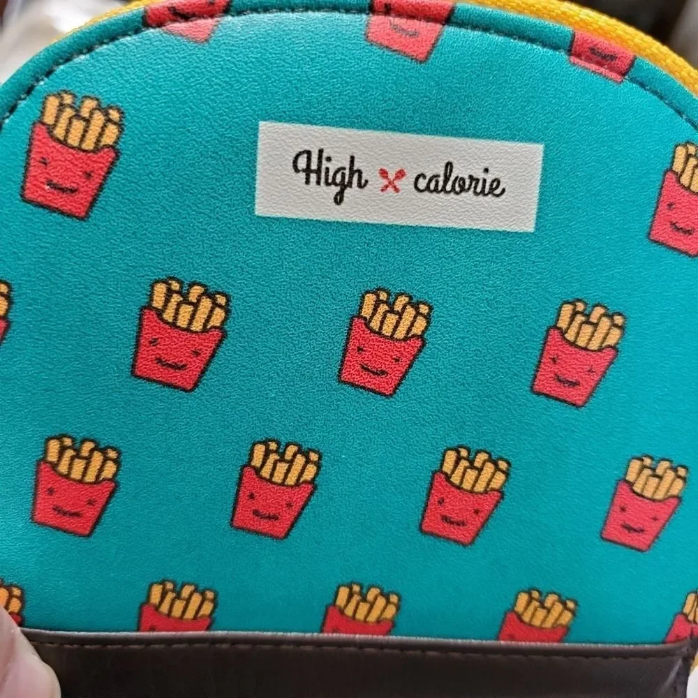 Ding! Fries are Done coin purse Colorful French Fries